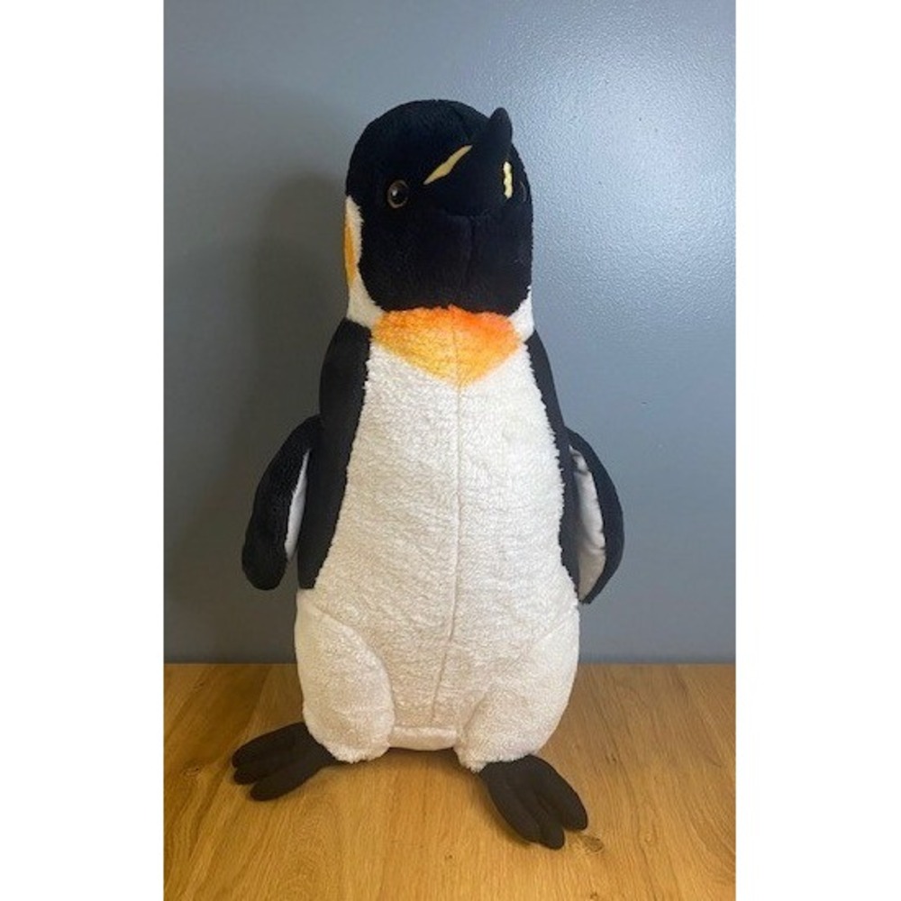 Melissa & Doug Penguin Plush Kids 24" Black Good Lifelike Emperor Stuffed Animal